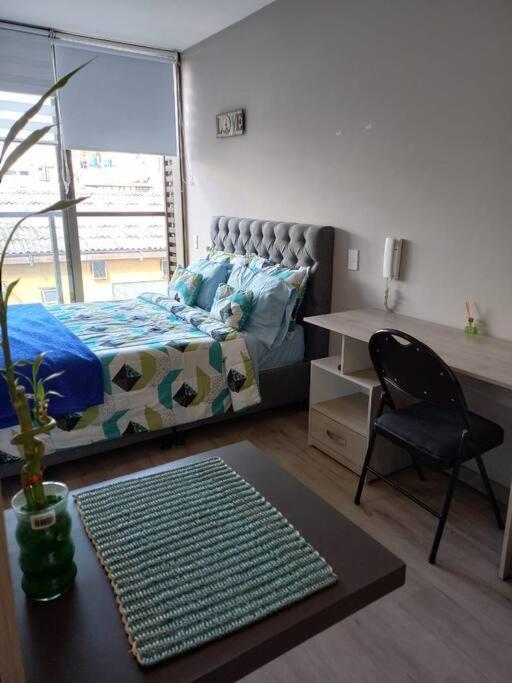Appartement Apartaestudio Chapinero Balcon à Bogotá Extérieur photo