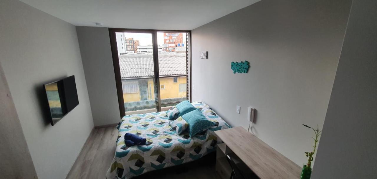 Appartement Apartaestudio Chapinero Balcon à Bogotá Extérieur photo